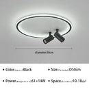 Axyaa Modern LED Ceiling Light with Spotlights for Home Decor