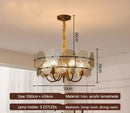 Axyaa Nordic French Pendant Light- Vintage Style for Living Room, Dining Room, Bedroom & Study