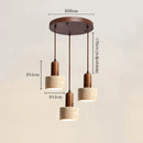 Axyaa Yellow Marble Chandeliers: Elegant Lighting for Dining Room, Bedroom, or Corridor