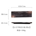 Axyaa Ceramic Sushi Plate Saury BBQ Sashimi Long Square Creative Stone Tableware