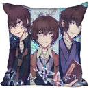 Axyaa Osamu Dazai Bungou Stray Dogs Pillow Case 40X40,45X45cm