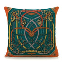 Luxury Abstract Art Pattern Pillow Cover by Axyaa - 45x45cm