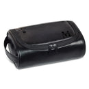 Axyaa Retro PU Leather Toiletry Bag: Unisex Travel Organizer | Men's Gift