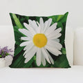 Axyaa Velvet Floral Pillow Covers for Home Decor and Sofa, 50x50 Throw Pillowcases