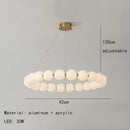 Axyaa LED Bubble Pendant Chandelier for Modern Home Decor