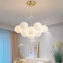 Axyaa Modern Nordic Ball Chandelier Pendant Light for Living Room Office Bedroom