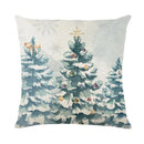 Merry Christmas Pillow Cover Set with Festive Prints - Axyaa