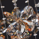 Axyaa Crystal Chandelier: Modern Luxury Stair & Living Room Lighting