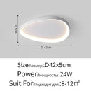 Axyaa Nordic Minimalist LED Ceiling Light for Home Decor & Modern Lighting