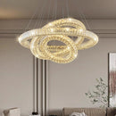 Axyaa Luxury Crystal Chandelier Pendant Light for Living Room and Bedroom