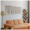 Axyaa Macrame Cotton Door Curtain Wall Hanging Art Tapestry Boho Decoration