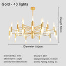Axyaa Modern Ceiling Chandelier Light for Living Room Kitchen Bedroom Home Decor