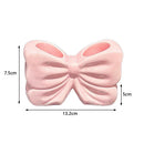 Charming Bowknot Ceramic Toothbrush Holder by Axyaa - Bathroom Storage Rack