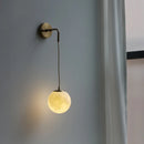 Axyaa Luxury White Ball LED Wall Lamp for Home Interior Lighting