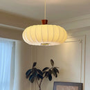 Axyaa Silk Pendant Japanese Retro Chandelier LED Hanging Light
