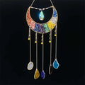 Axyaa Colorful Feather Pendant Dream Catcher Wall Hanging for Living Room