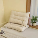 Axyaa Royal Grass Floral Sleep Pillow | Soft & Comfortable Solid Color Design