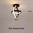 Axyaa 2 Rings LED Ceiling Light – Modern Creative Design for Indoor Lighting