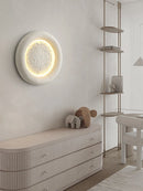 Axyaa Modern Moon Ceiling Lamp Cream Style for Bedroom Living Room Cute Ceiling Light