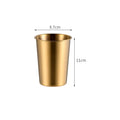 Axyaa Stainless Steel Beer Mug Coffee Tea Tumbler Wine Cup Drinking Mug Bar Supply