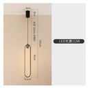 Axyaa Modern Gold Black LED Pendant Lamps for Minimalist Decor Lighting
