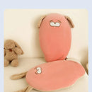 Axyaa Mango Shape Memory Foam Pillow for Kids & Adults, Neck Health Care Support, Cute Design