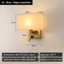 Axyaa Modern Adjustable Wall Sconce with LED Spotlight Rotation