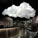 Axyaa Nordic Cloud Pendant LED Chandelier for Living, Dining, and Children's Room