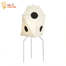 Axyaa Akari Noguchi Rice Paper Floor Lamp LED E27 Vintage Japanese Style