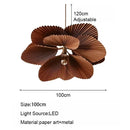 Axyaa Nordic Flower Chandelier: Handmade Pendant Lamp Home Decor Light