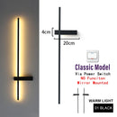 Axyaa LED Art Deco Wall Lamp, Minimalist Design for Parlor, Dining Room, Bedroom