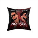 Axyaa Anuel AA Square Luxury Pillow Cover for Sofa Car Bed Room Decor