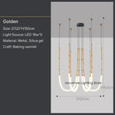 Axyaa Modern Art LED Bar Chandelier Pendant Light