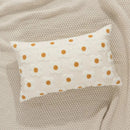 Axyaa Rural White Flower Pillow Cover - Pastoral Style Home Decor Pillowcase