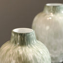 Axyaa Medieval Polka Dot Porcelain Glass Vase for Stylish Living Room Decor