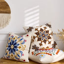 Axyaa Boho Geometric Cotton Cushion Cover - Ethnic-Inspired Home Decor