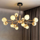 Axyaa Modern Ceiling Chandelier | Dining Room Pendant Light Fixture | Indoor Living Room Lighting