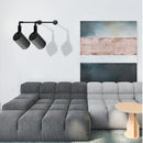 Axyaa LED Telescopic Wall Lamp Sconce - Adjustable Arm Spot Light for Gallery