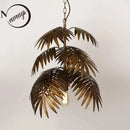Axyaa LED Coconut Tree Chandelier - Tropical Bohemian Style Lighting