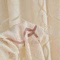 Axyaa European Style Jacquard Tulle Curtains for Home Decor