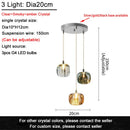 Axyaa Crystal Apple Pendant Light for Luxury Living and Dining Spaces
