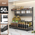 Axyaa Kitchen Seasoning Jar Spice Organizer Rack - Multi-Layer Storage Shelves