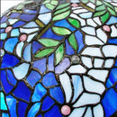 Axyaa Vintage Tiffany Glass Chandelier Restaurant Lantern