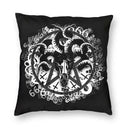 Axyaa Hail Satan Pattern Sofa Cushion Cover Pillowcase Home Decoration Party Car Bedding