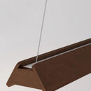 Axyaa Wood Pendant Light with Full Spectrum LED for Eye Protection
