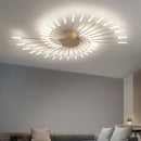 Axyaa LED Chandelier: Modern Ceiling Lamps for Bedroom and Living Room Lighting