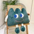 Axyaa Green Beauty Face Grass Cushion Car Pillow