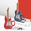 Axyaa Guitar Cup Mug With Lid | 3D Ceramic | Fashionable Craft Gift