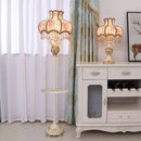 Axyaa European Luxury LED Floor Lamp for Living Room Bedroom Villa Hotels