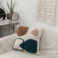Axyaa Embroidered Cat Pillowcase for Sofa Home Decor and Living Room Cushions